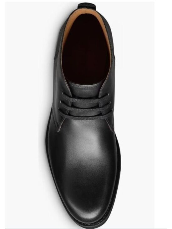 Allen Edmonds Mens Black Leather Donovan Lace Up Chukka Boot Sz 8 D New main image 5